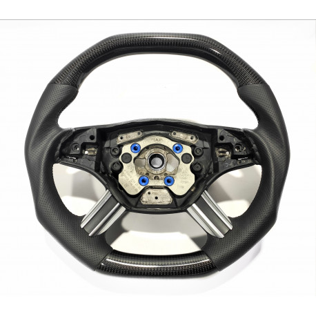 Steering Wheel Carbon Black Leather