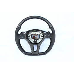 Steering Wheel Carbon, Leather
