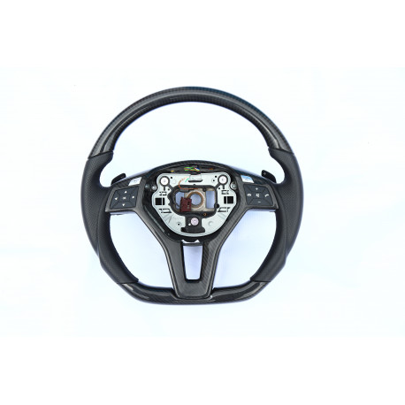 Steering Wheel Carbon, Leather