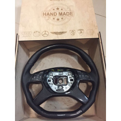Steering Wheel Carbon, Leather