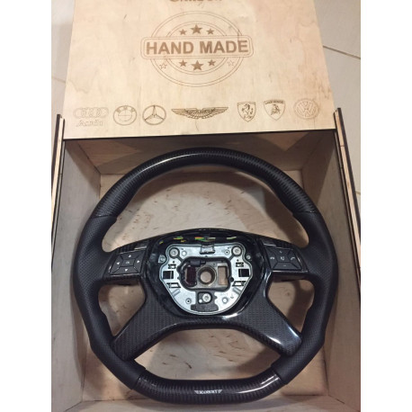 Steering Wheel Carbon, Leather