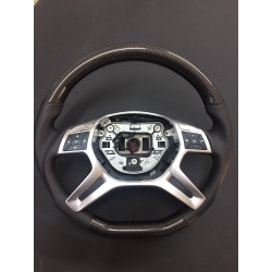 Steering Wheel Carbon, Leather