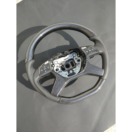 Steering Wheel Carbon, Leather