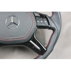 W463 Steering Wheel Carbon, Leather