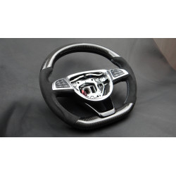 W205 amg Steering Wheel Carbon, Alcantara