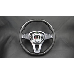 LOX W212 Steering Wheel Carbon, Leather