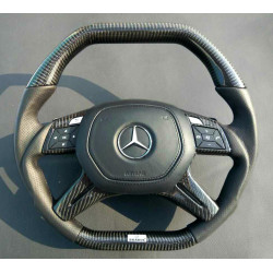 Brabus Steering Wheel Carbon, Leather