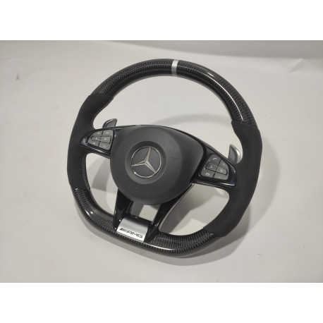 AMG Real Руль Карбон, Алькантара