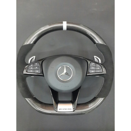 AMG Real Steering Wheel Carbon, Alcantara