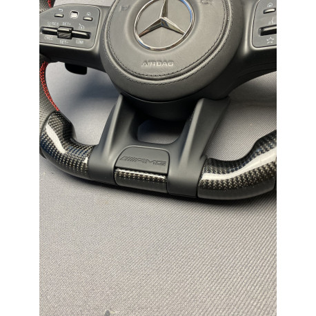 AMG W463A Steering Wheel Carbon, Leather