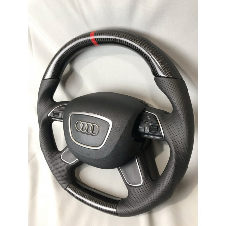 Steering Wheel Carbon, Leather A4 A5 Q5