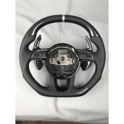 Steering Wheel Carbon, Leather