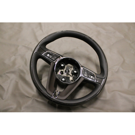 Bentayga Steering Wheel Carbon, Leather