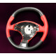 F430 F136E Красный Карбоновый Кожаный руль