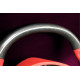 F430 F136E Красный Карбоновый Кожаный руль