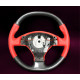 F430 F136E Красный Карбоновый Кожаный руль