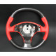 F430 F136E Красный Карбоновый Кожаный руль