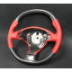 F430 F136E Красный Карбоновый Кожаный руль