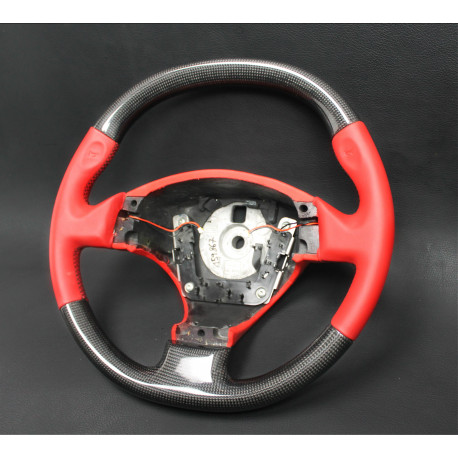 F430 F136E Red Leather Steering Wheel