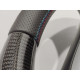 Steering Wheel Carbon Black Leather M Style