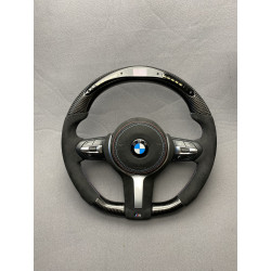 Steering Wheel Led Display Carbon Alcantara