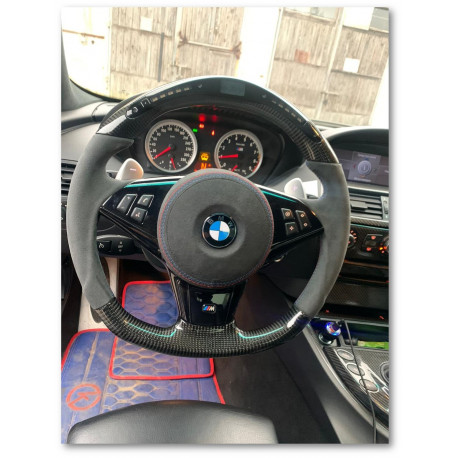 Steering Wheel Carbon, Alcantara