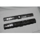 Rear bumper diffuser lip spoiler