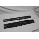 Rear bumper diffuser lip spoiler
