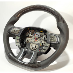 Evoque Steering Wheel Carbon, Leather