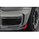 Front bumper fog frames with LED