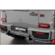 Rear bumper fog frames with LED