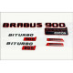 Rear body Rocket G900 emblems set