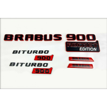Rear body Rocket G900 emblems set