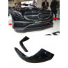 Front bumper carbon fangs W217