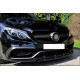 Carbon front lip spoiler Brabus style