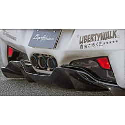 Liberty Walk carbon rear diffuser