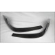 Front bumper lip canards add-ons