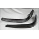 Front bumper lip canards add-ons