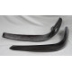 Front bumper lip canards add-ons