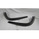 Front bumper lip canards add-ons