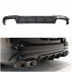 Rear carbon diffuser