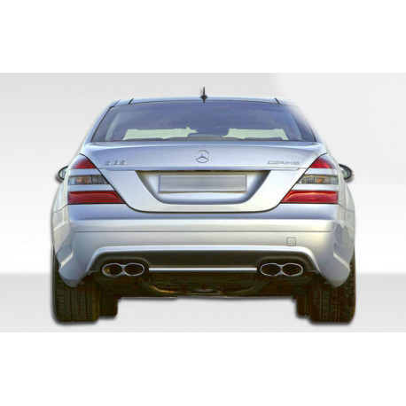 Rear fiberglass diffuser