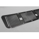 Hood grille vent air intake