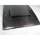 Hood scoop carbon cover trim