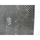 Hood scoop carbon cover trim