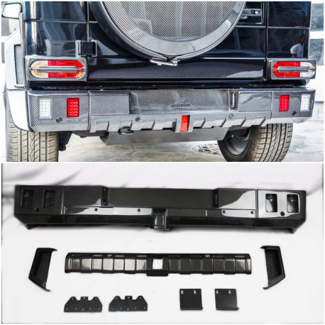 Rear bumper + diffuser set 4x4